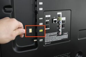 Samsung TV Connections Diagram & Details