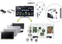 Samsung TV Parts Diagram & Details